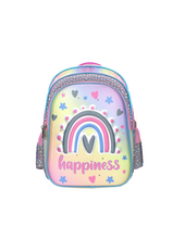 Încarcă imaginea în vizualizatorul Galerie, Ghiozdan 3D Cu Led HAPPINESS, 40x32x19.5 Cm - S-COOL