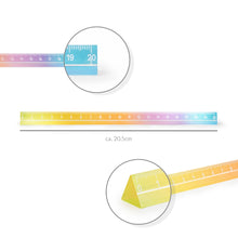 Încarcă imaginea în vizualizatorul Galerie, Liniar Curcubeu, Triunghiular, 20 Cm