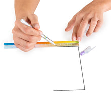 Încarcă imaginea în vizualizatorul Galerie, Liniar Curcubeu, Triunghiular, 20 Cm