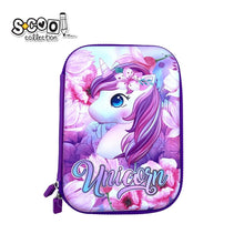 Încarcă imaginea în vizualizatorul Galerie, Penar Neechipat 3D, UNICORN, 22.5x15.5x5.2 Cm - S-COOL