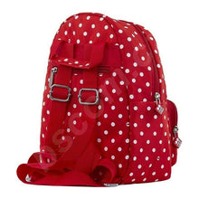 Încarcă imaginea în vizualizatorul Galerie, Pixie - Rucsac rosu cu buline roz