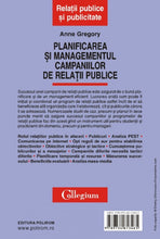 Încarcă imaginea în vizualizatorul Galerie, Planificarea si managementul campaniilor de relatii publice - Anne Gregory