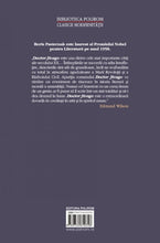 Încarcă imaginea în vizualizatorul Galerie, Doctor Jivago -Boris Pasternak