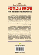 Încarcă imaginea în vizualizatorul Galerie, Nostalgia Europei - Cristian Badilita