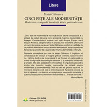 Încarcă imaginea în vizualizatorul Galerie, Cinci fete ale modernitatii - Matei Calinescu