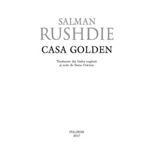 Încarcă imaginea în vizualizatorul Galerie, Casa Golden - Salman Rushdie