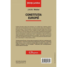 Încarcă imaginea în vizualizatorul Galerie, Constitutia Europei - J.H.H. Weiler