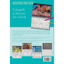 Încarcă imaginea în vizualizatorul Galerie, Fotografii Si Desene De Colorat - Antistres Prin Arta (Carte De Colorat), Playbac