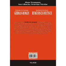 Încarcă imaginea în vizualizatorul Galerie, Dictionar de buzunar german-roman/roman-german - Hans Neumann