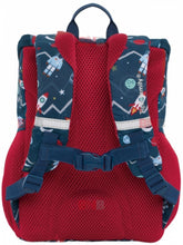 Încarcă imaginea în vizualizatorul Galerie, Ghiozdan baieti Mini ergonomic neechipat Little Travelers Bob the Astronaut Tiger