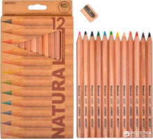 Încarcă imaginea în vizualizatorul Galerie, Jumbo Marco Natural - Creioane color 1/1 12bucati/set

