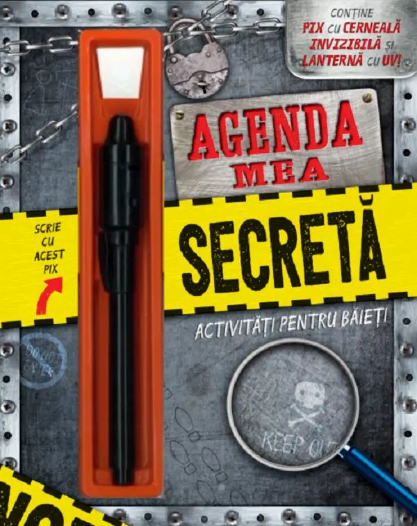 Agenda Mea Secreta . Activitati Pentru Baieti