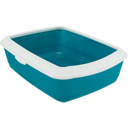 Nisip pentru pisici Trixie Classic Albastru Alb Plastic 37 × 15 × 47 cm