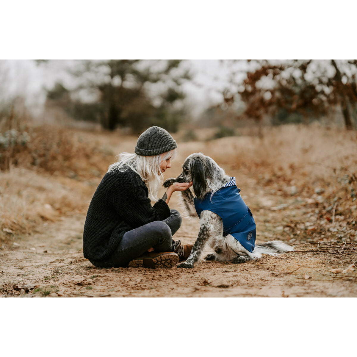 Rochie Hunter Albastru 40 cm