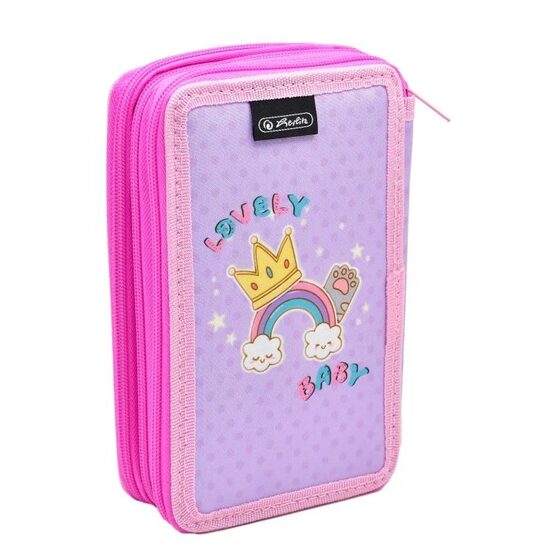 Penar neechipat cu 3 fermoare Herlitz, Motiv lovely baby