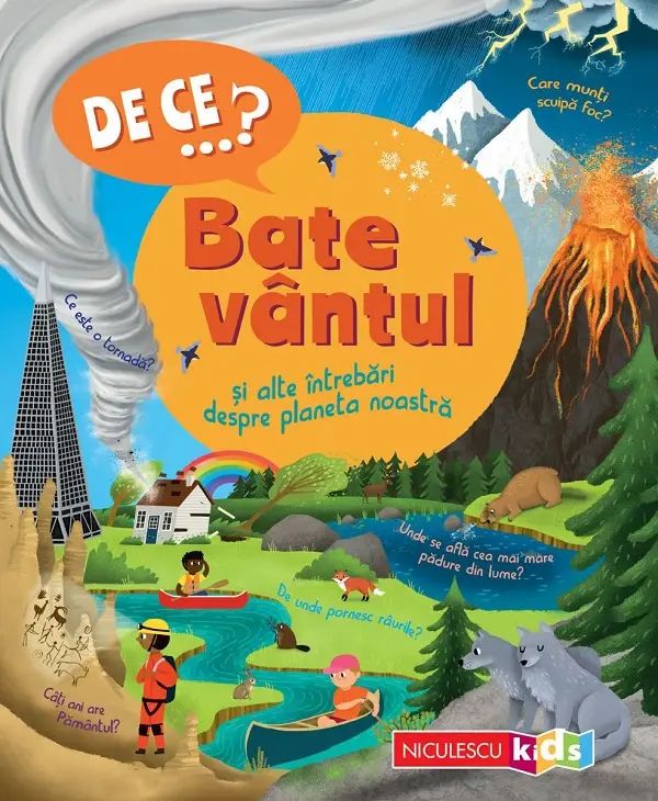 DE CE? Bate vantul si alte intrebari despre planeta noastra, Anita Ganeri