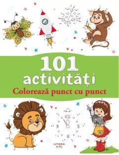 101 activitati. Coloreaza punct cu punct