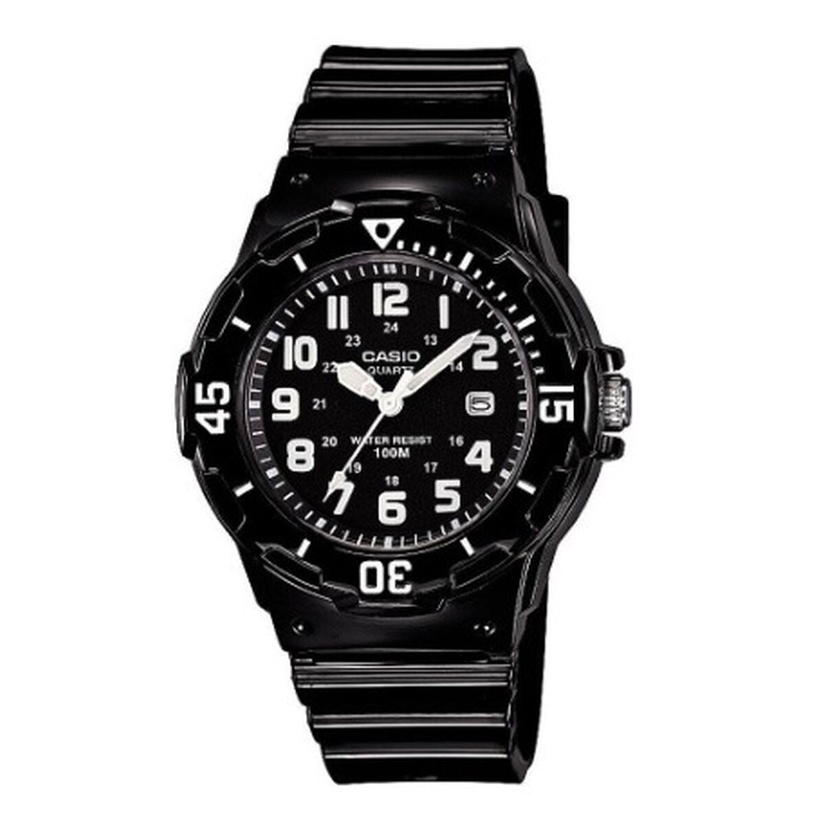 Ceas Damă Casio LADY DIVER - FULL BLACK (Ø 34 mm)