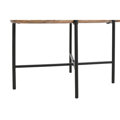 Masa laterală Home ESPRIT Maro Negru 88 X 49 X 42 CM