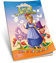 Încarcă imaginea în vizualizatorul Galerie, Carte de colorat - Alice in tara minunilor - Unicart
