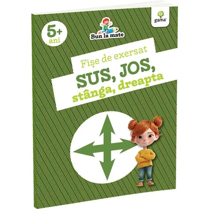 Fise De Exersat. Sus, Jos, Stanga, Dreapta. Bun La Mate 5 Ani+