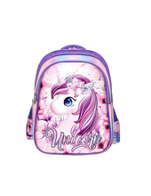 Încarcă imaginea în vizualizatorul Galerie, Ghiozdan 3D Cu Led UNICORN, 40x32x19.5 Cm - S-COOL
