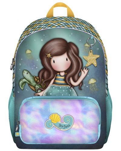 Ghiozdan Santoro Gorjuss Deep Secrets, 2 compartimente, 34x43x19cm, poliester