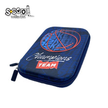 Încarcă imaginea în vizualizatorul Galerie, Penar Neechipat 3D, BASKETBALL, 22.5x15.5x5.2 Cm - S-COOL

