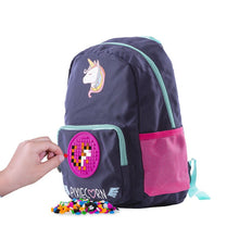Încarcă imaginea în vizualizatorul Galerie, Pixie - Rucsac Albastru cu Unicorn
