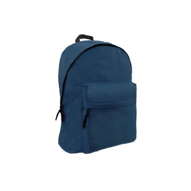 Ghiozdan scolar, Luna, Must Omega, Panza, 42x32x16 cm, Albastru