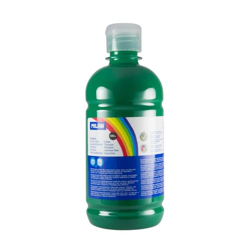 Vopsea Tempera MILAN, 500 ml, Verde Inchis