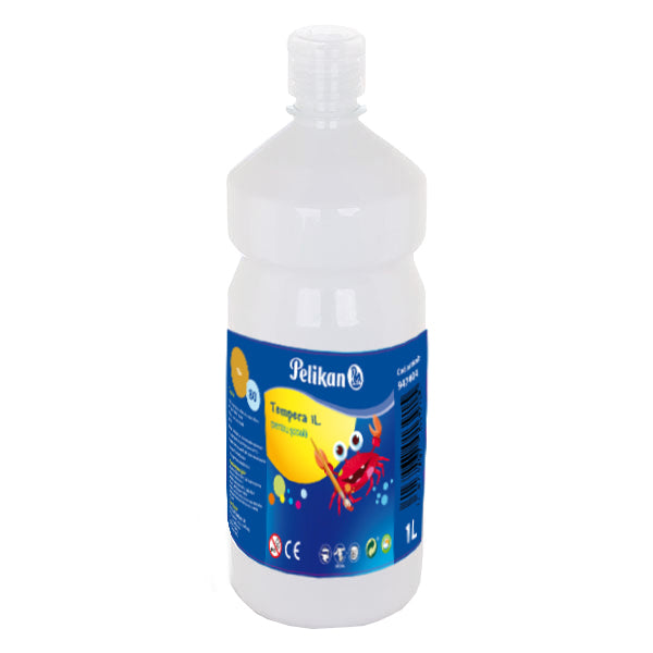 Tempera Pelikan, 1 litru, alb