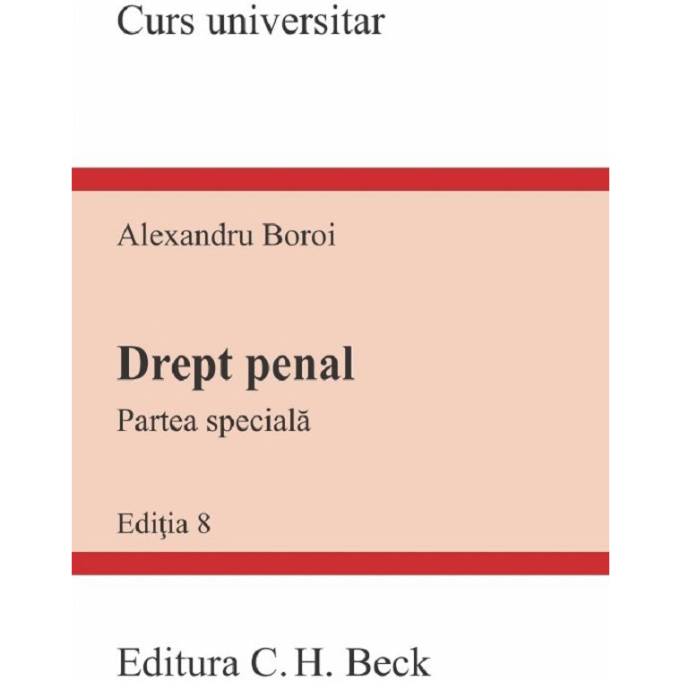 Drept penal. Partea speciala, Alexandru Boroi