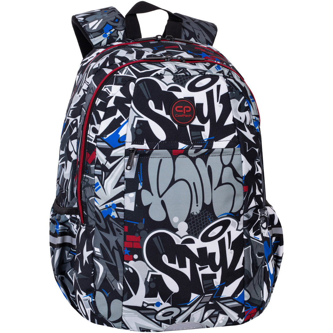 Ghiozdan CoolPack, climber, street art dimensiuni 44cm x35, 5cm x6cm