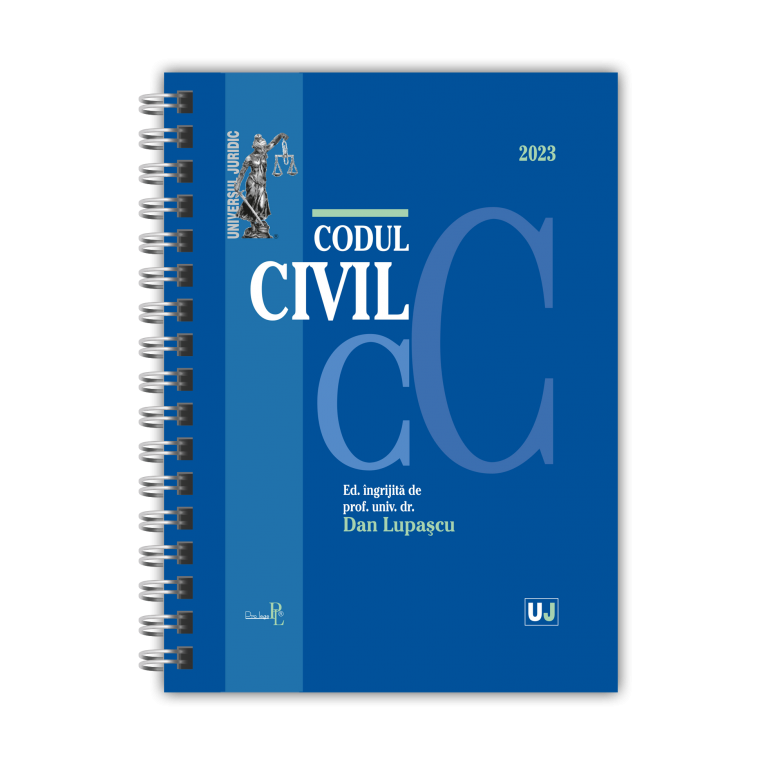 Codul civil ianuarie 2023 (editie spiralata), Dan Lupascu