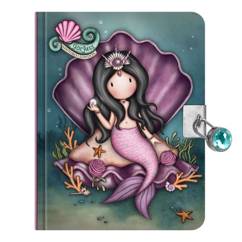 Caiet Santoro Gorjuss Making Waves, The World Is Your Oyster, 12, 6 x 16, 2 x 2, 8 cm