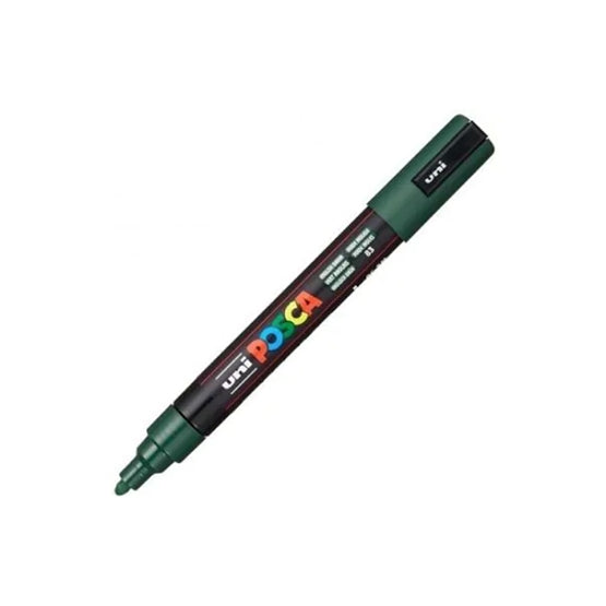 Marker UNI PC-5M Posca 1.8-2.5 mm, verde englez