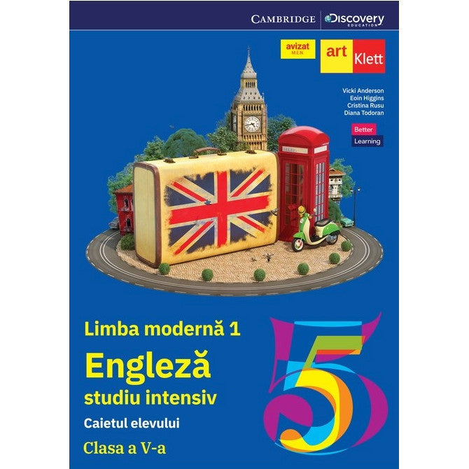 Limba engleza caietul elevului L1 intensiv clasa a V-a, Cristina Rusu