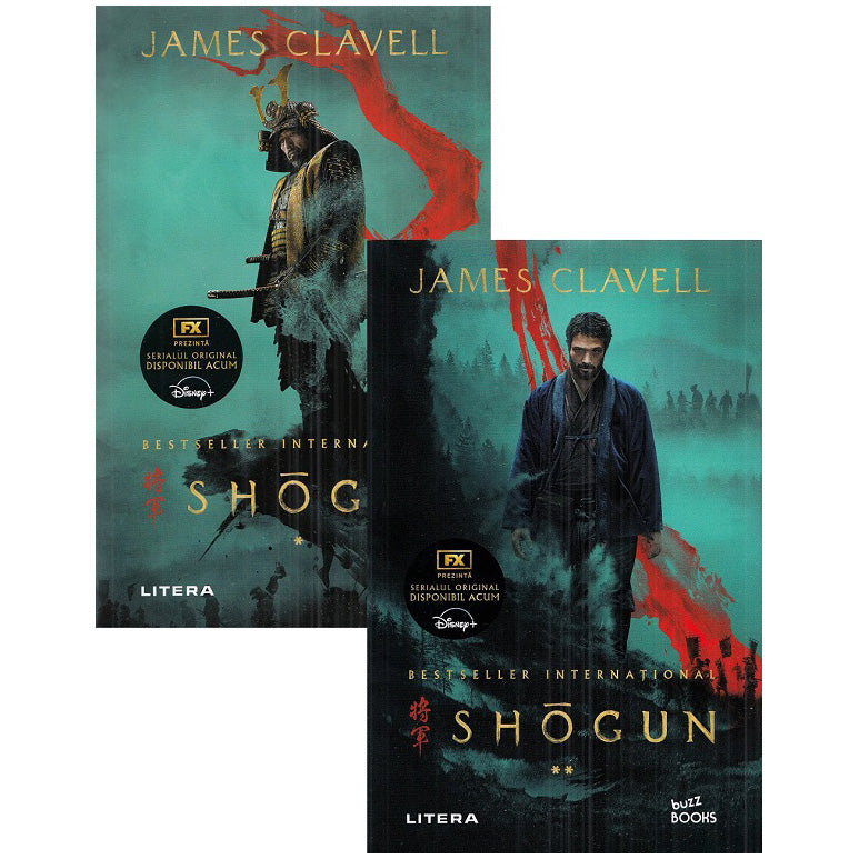 Pachet Shogun, James Clavell (2 volume) editie Tie-in