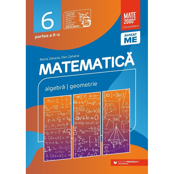Matematica - Clasa 6 Partea 2 - Consolidare - Maria Zaharia, Dan Zaharia