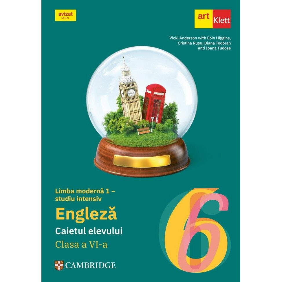 Limba engleza (studiu intensiv). Clasa a VI-a. Caiet de lucru (Workbook - Eyes Open 2)