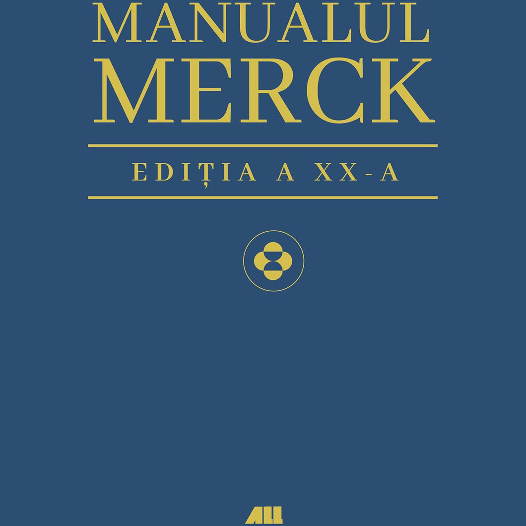 Manualul Merck Ed.20, Dr. Irina-Roxana Crismaru, Dr. Ciprian Deac, Dr. Sorina-Mihaela Dumbrava, Dr. Ionica Maria Parvan