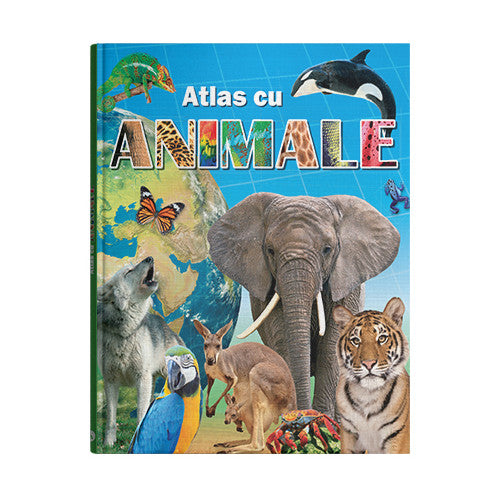 Atlas cu ANIMALE - Editura Kreativ