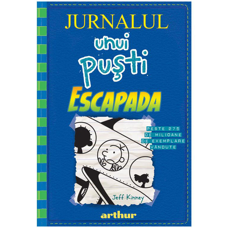 Jurnalul unui pusti 12. Escapada, Jeff Kinney