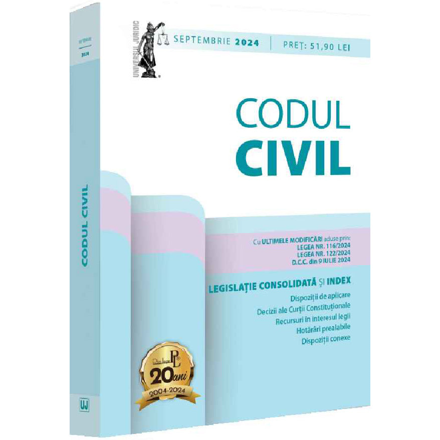 Codul civil: septembrie 2024, Lupascu Dan
