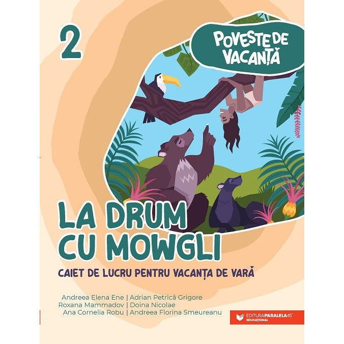 La drum cu Mowgli, editura Paralela 45 educational