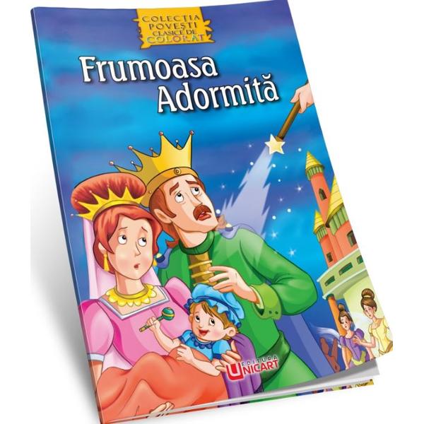 Frumoasa adormita (povesti clasice de colorat)