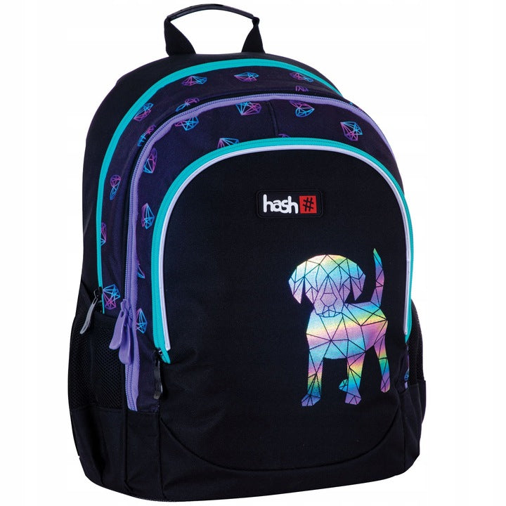 Rucsac de scoala, HASH, Best Friend, 39 x 28 x 15 cm