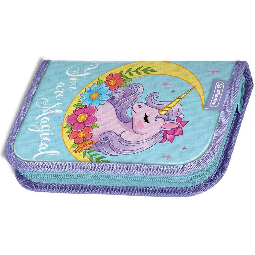 Penar Herlitz, neechipat cu doua clape, dimensiune 13,5 x 19,5 x 3 cm, motiv You are magic