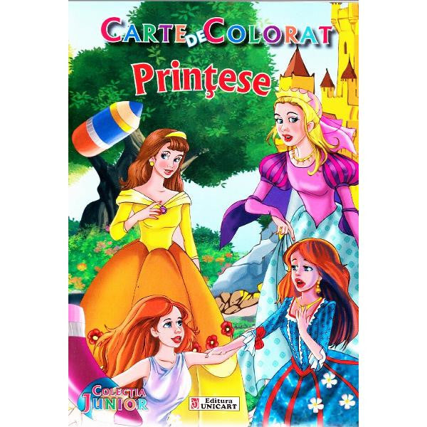 Printese - carte de colorat